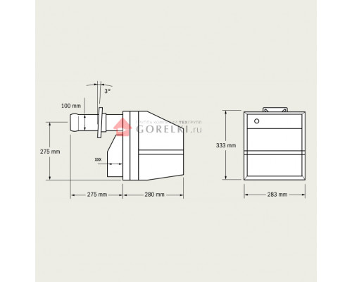 Дизельная горелка Hansa HS 18.2 Z